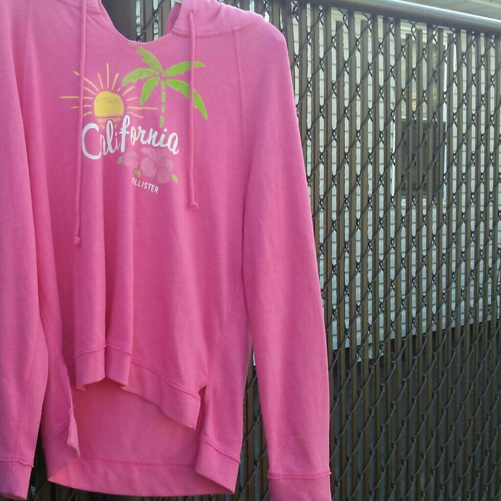 Hollister hoodie hi low sweatshirt